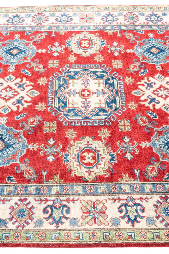 5' x 6' 8 Hand Knotted Kazak Rug