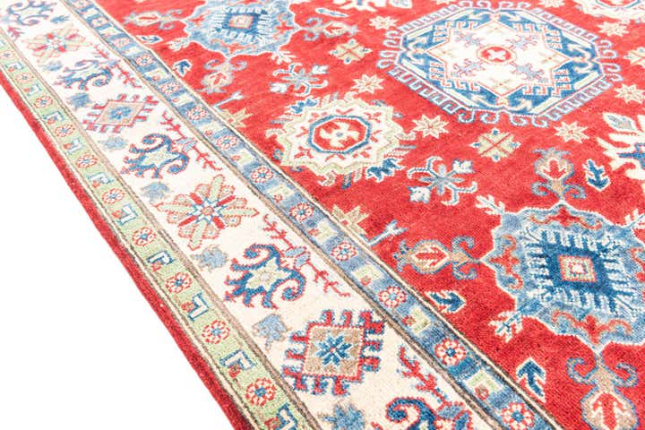 5' x 6' 8 Hand Knotted Kazak Rug