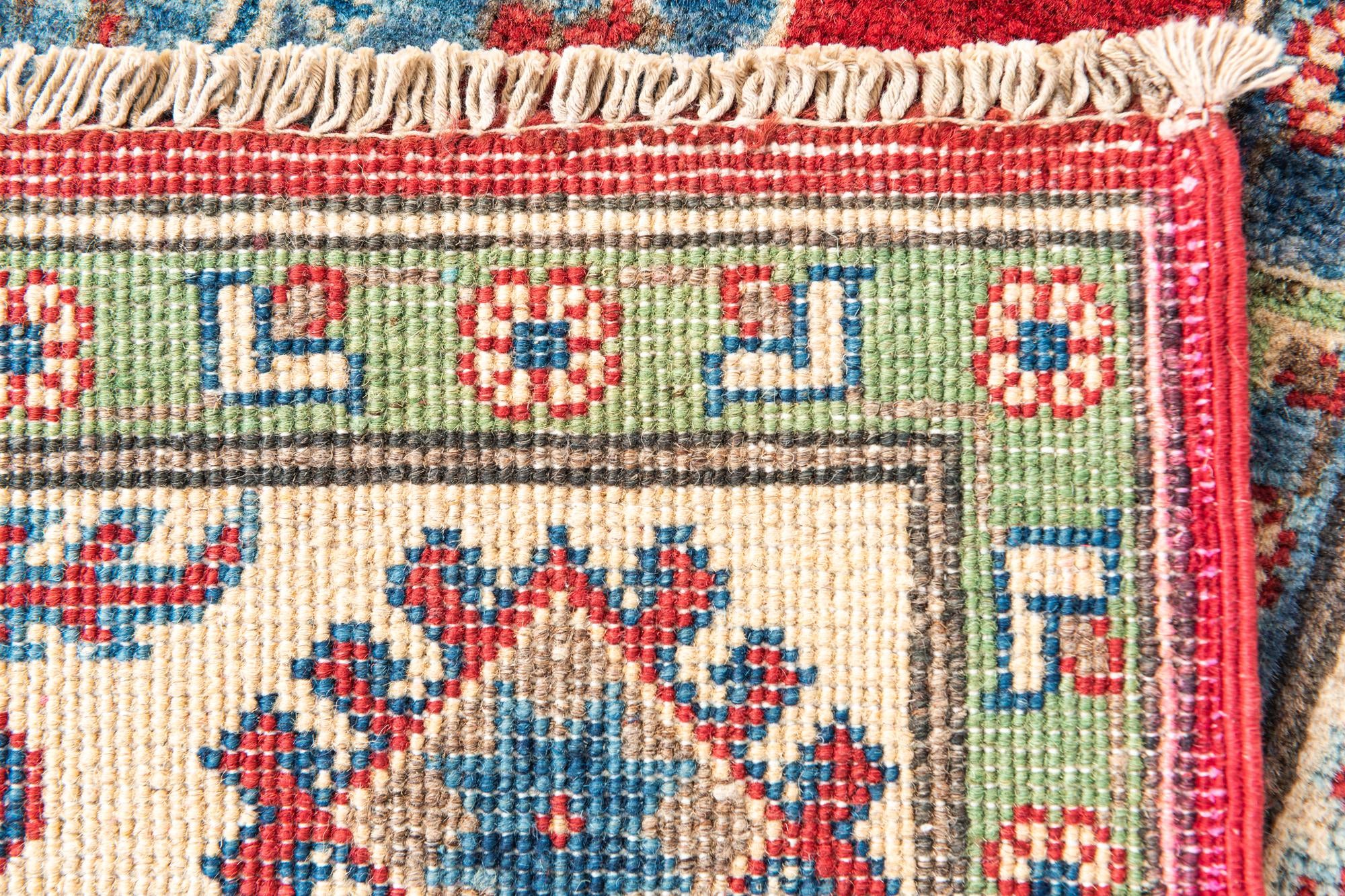 5' x 6' 8 Hand Knotted Kazak Rug