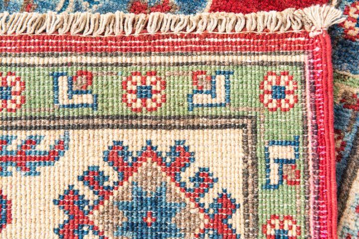 5' x 6' 8 Hand Knotted Kazak Rug