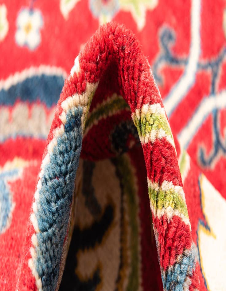 Detail image of 4' 10 x 6' 9  Hand Knotted Kazak Rug