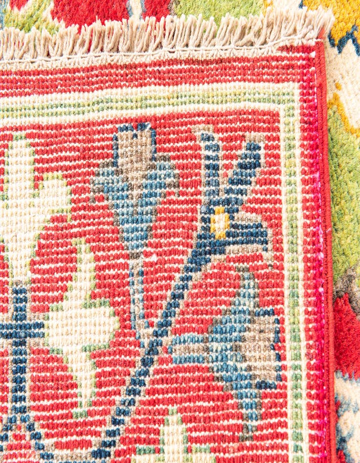 Detail image of 4' 10 x 6' 9  Hand Knotted Kazak Rug