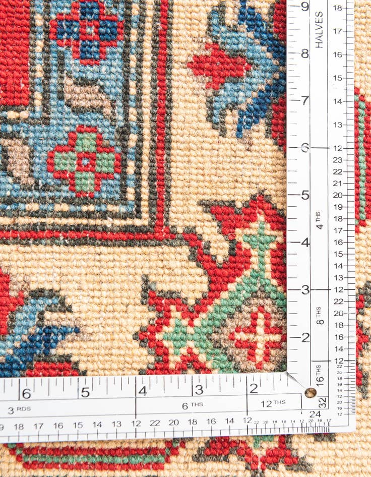 Detail image of 5' x 6' 6  Hand Knotted Kazak Rug