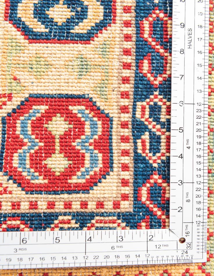 Detail image of 5' 2 x 7'  Hand Knotted Kazak Rug