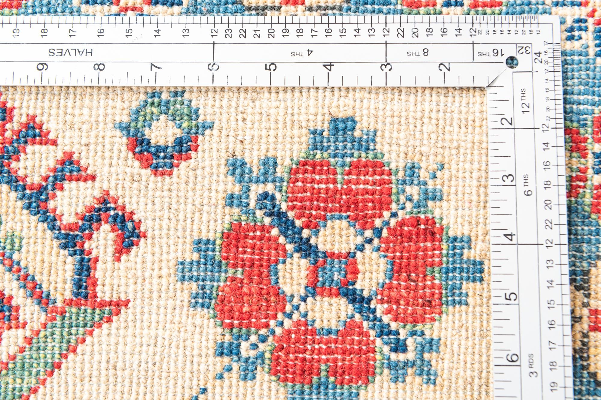 5' x 6' 10 Hand Knotted Kazak Rug