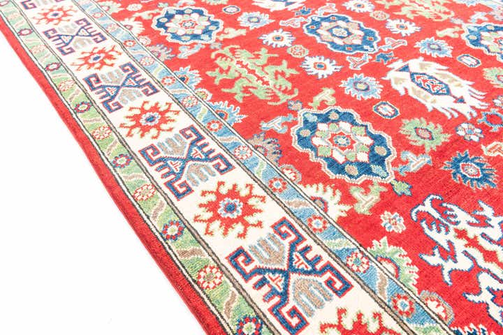150cm x 215cm Handgeknüpft Kazak Teppich