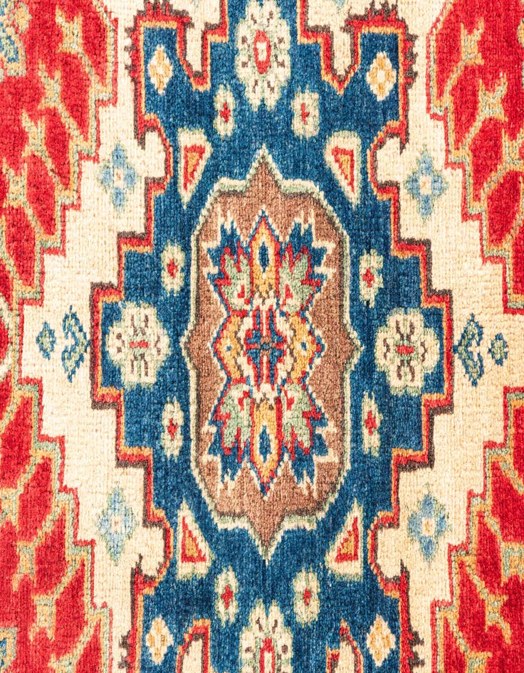 Detail image of 5' x 7' 1  Hand Knotted Kazak Rug