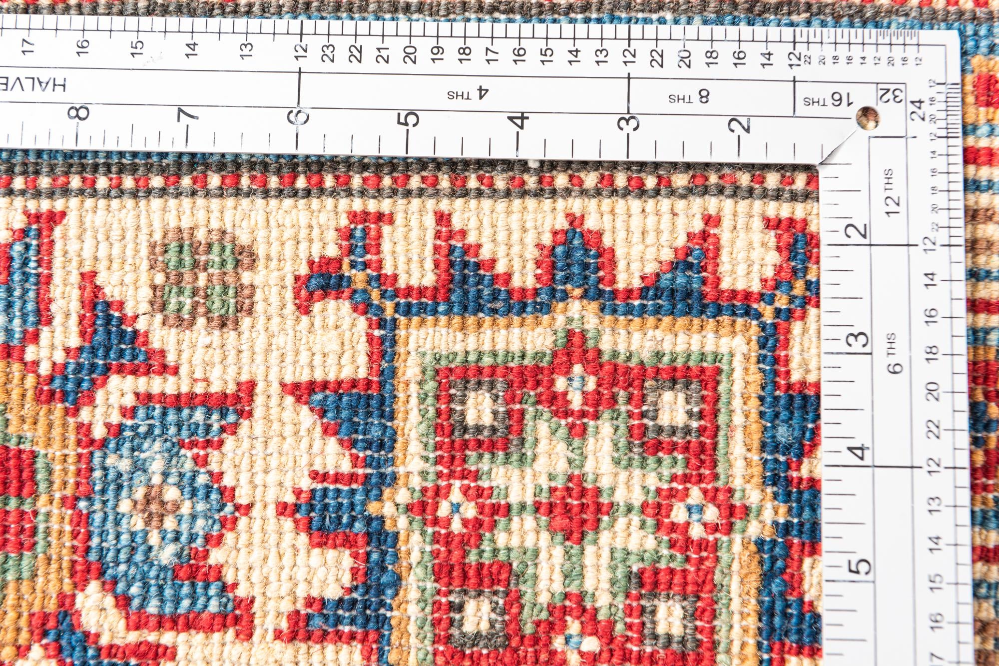 5' x 7' 1 Hand Knotted Kazak Rug