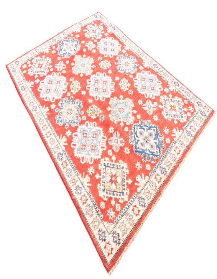 Detail image of 5' 2 x 6' 10  Hand Knotted Kazak Rug