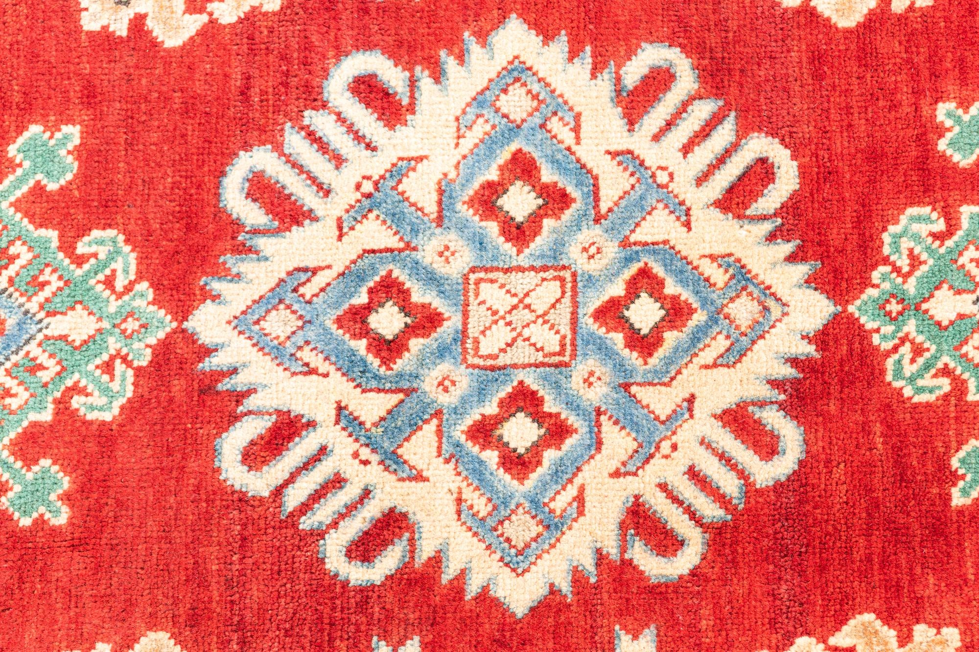 5' 2 x 6' 10 Hand Knotted Kazak Rug