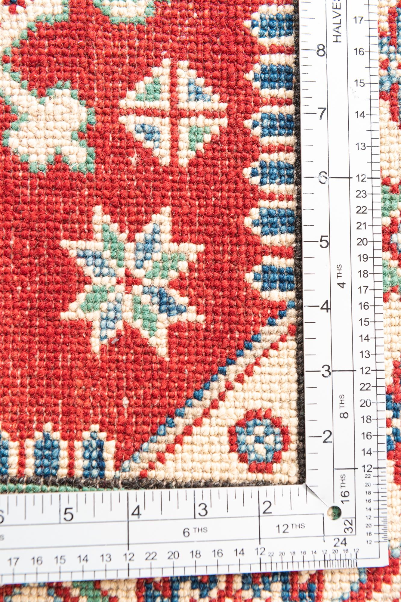 5' 2 x 6' 10 Hand Knotted Kazak Rug