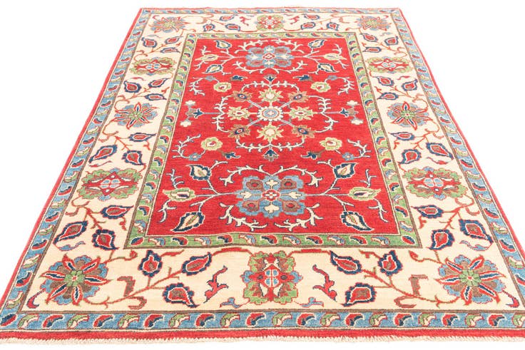 Detail image of 5' 2 x 7' 1 Hand Knotted Kazak Rug