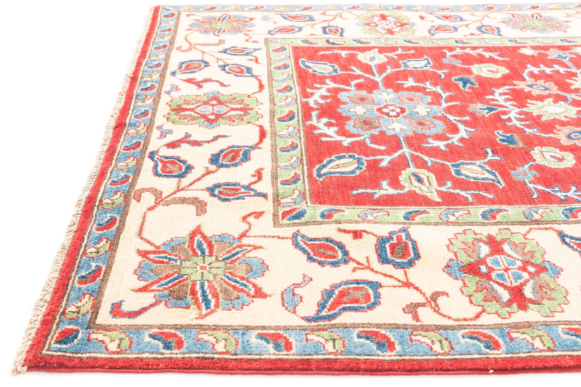 5' 2 x 7' 1 Hand Knotted Kazak Rug