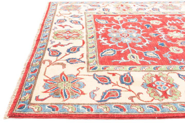 5' 2 x 7' 1 Hand Knotted Kazak Rug
