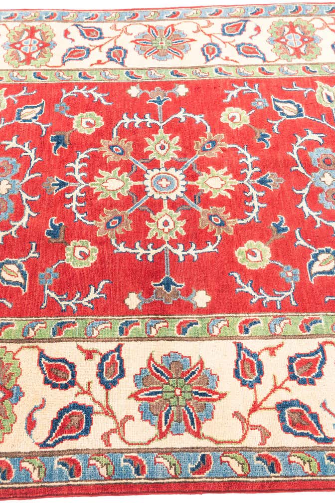 5' 2 x 7' 1 Hand Knotted Kazak Rug