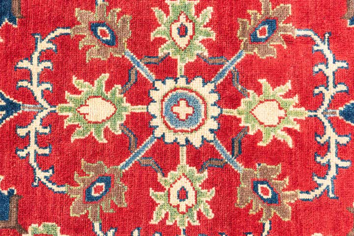 5' 2 x 7' 1 Hand Knotted Kazak Rug