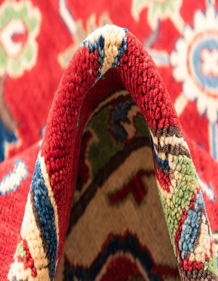 Detail image of 5' 2 x 7' 1  Hand Knotted Kazak Rug