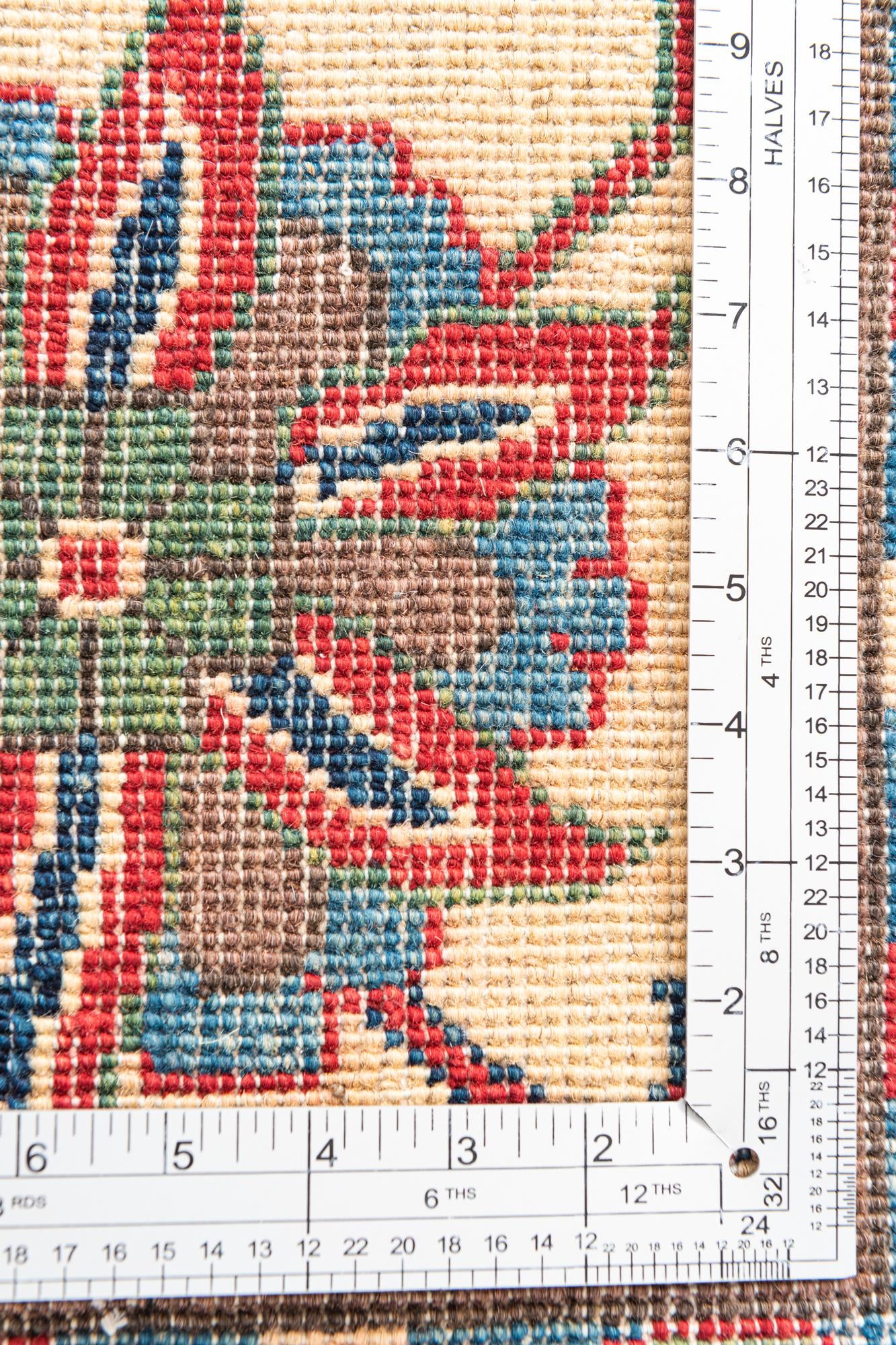 5' 2 x 7' 1 Hand Knotted Kazak Rug