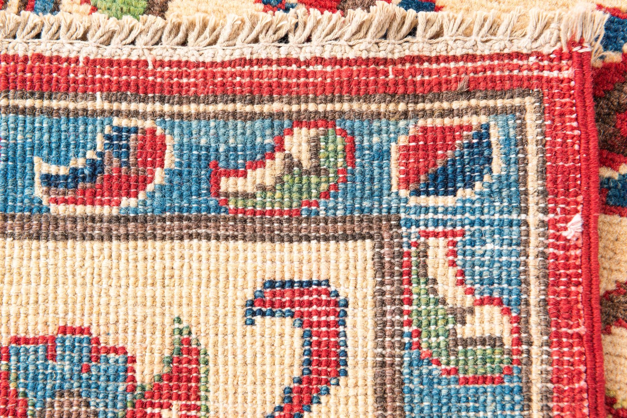 5' 2 x 7' 1 Hand Knotted Kazak Rug