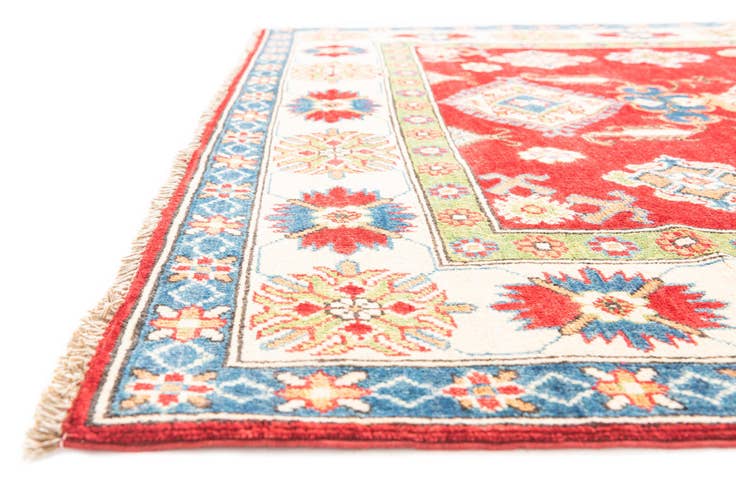 Detail image of 5' 1 x 6' 6 Hand Knotted Kazak Rug