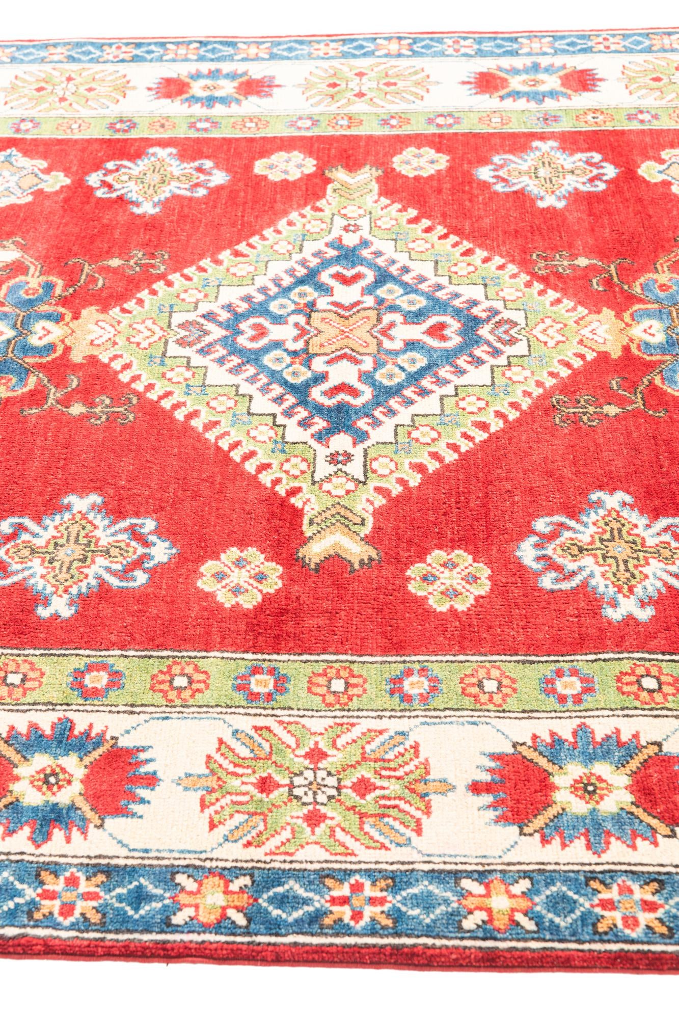5' 1 x 6' 6 Hand Knotted Kazak Rug
