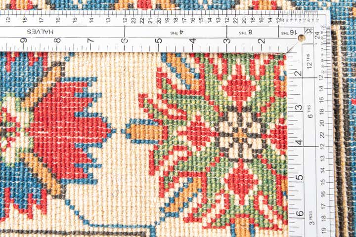 5' 1 x 6' 6 Hand Knotted Kazak Rug