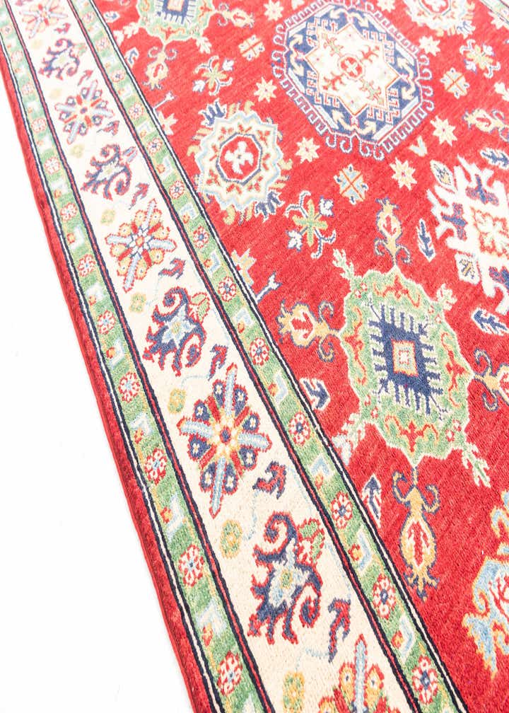 5' x 7' 1 Hand Knotted Kazak Rug