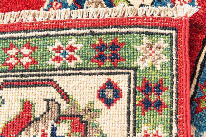 5' 1 x 7' 1 Hand Knotted Kazak Rug