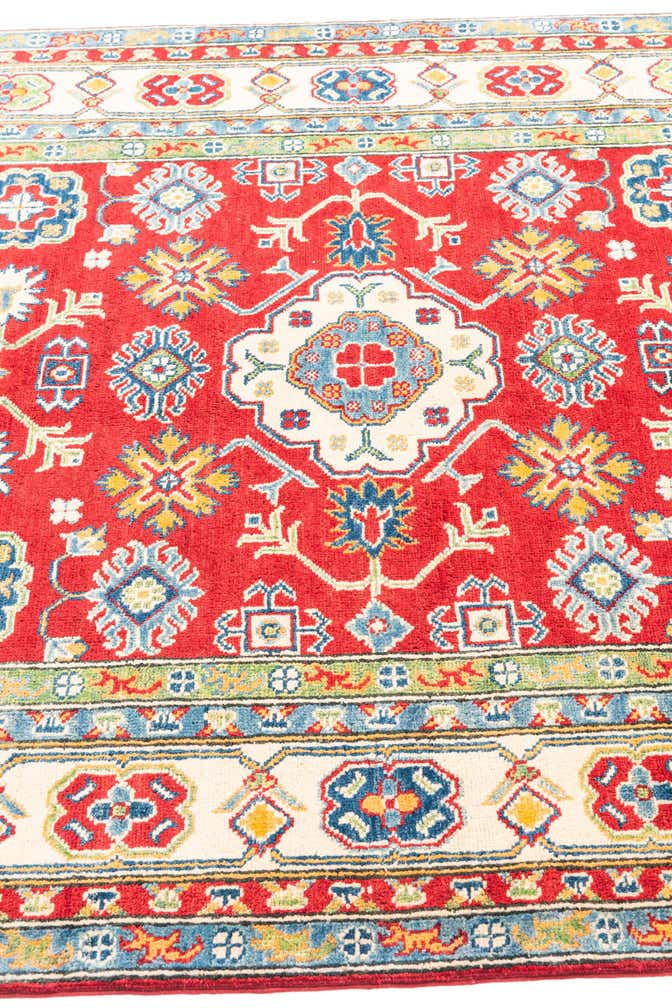 5' 1 x 7' 3 Hand Knotted Kazak Rug