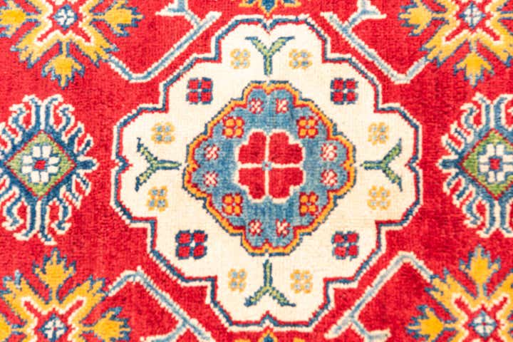 5' 1 x 7' 3 Hand Knotted Kazak Rug