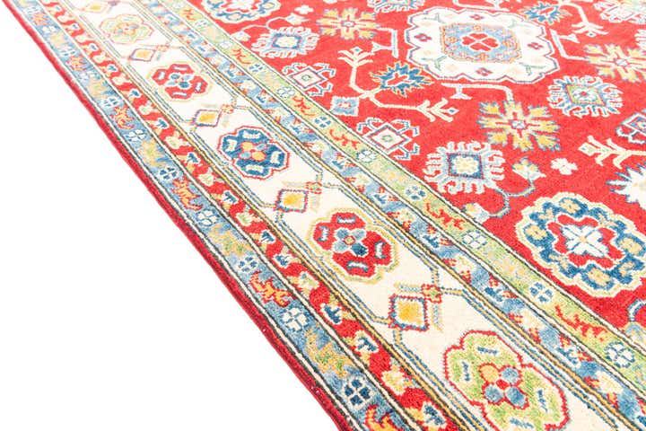 5' 1 x 7' 3 Hand Knotted Kazak Rug