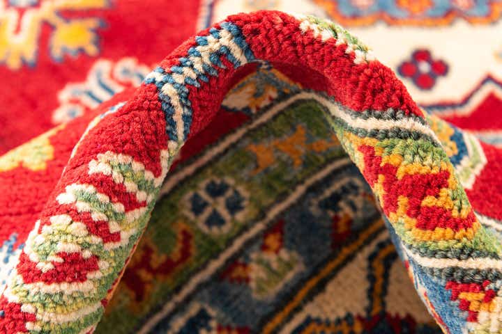 5' 1 x 7' 3 Hand Knotted Kazak Rug