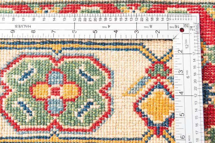 5' 1 x 7' 3 Hand Knotted Kazak Rug