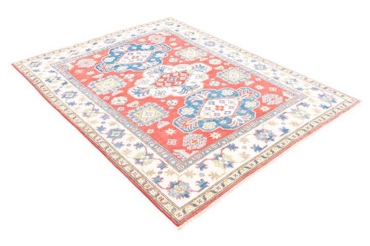 5' x 6' 5 Hand Knotted Kazak Rug