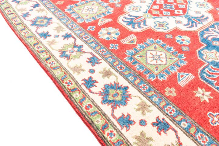 5' x 6' 5 Hand Knotted Kazak Rug