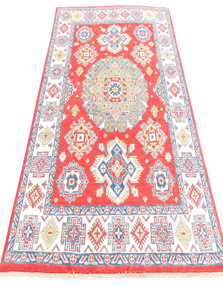 Detail image of 5' x 6' 10  Hand Knotted Kazak Rug