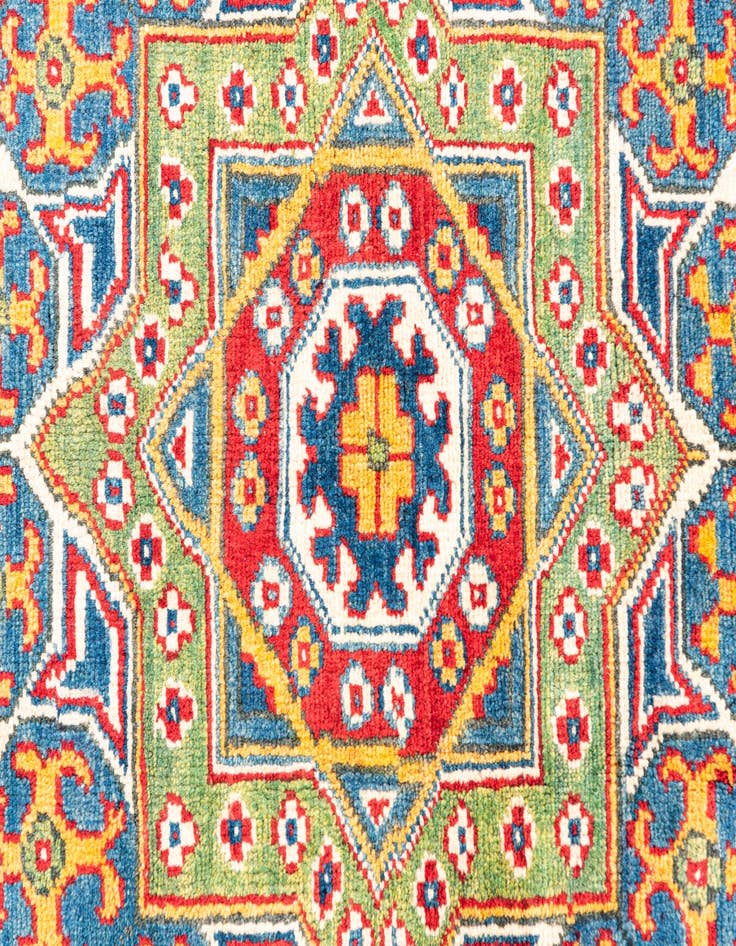 Detail image of 5' x 6' 10  Hand Knotted Kazak Rug