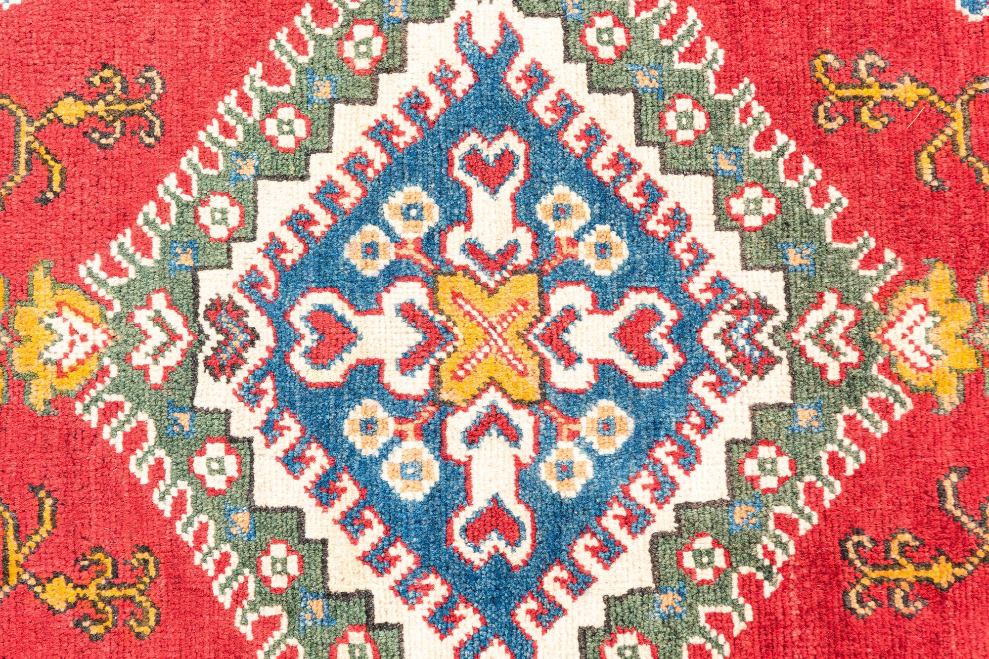 5' x 6' 5 Hand Knotted Kazak Rug
