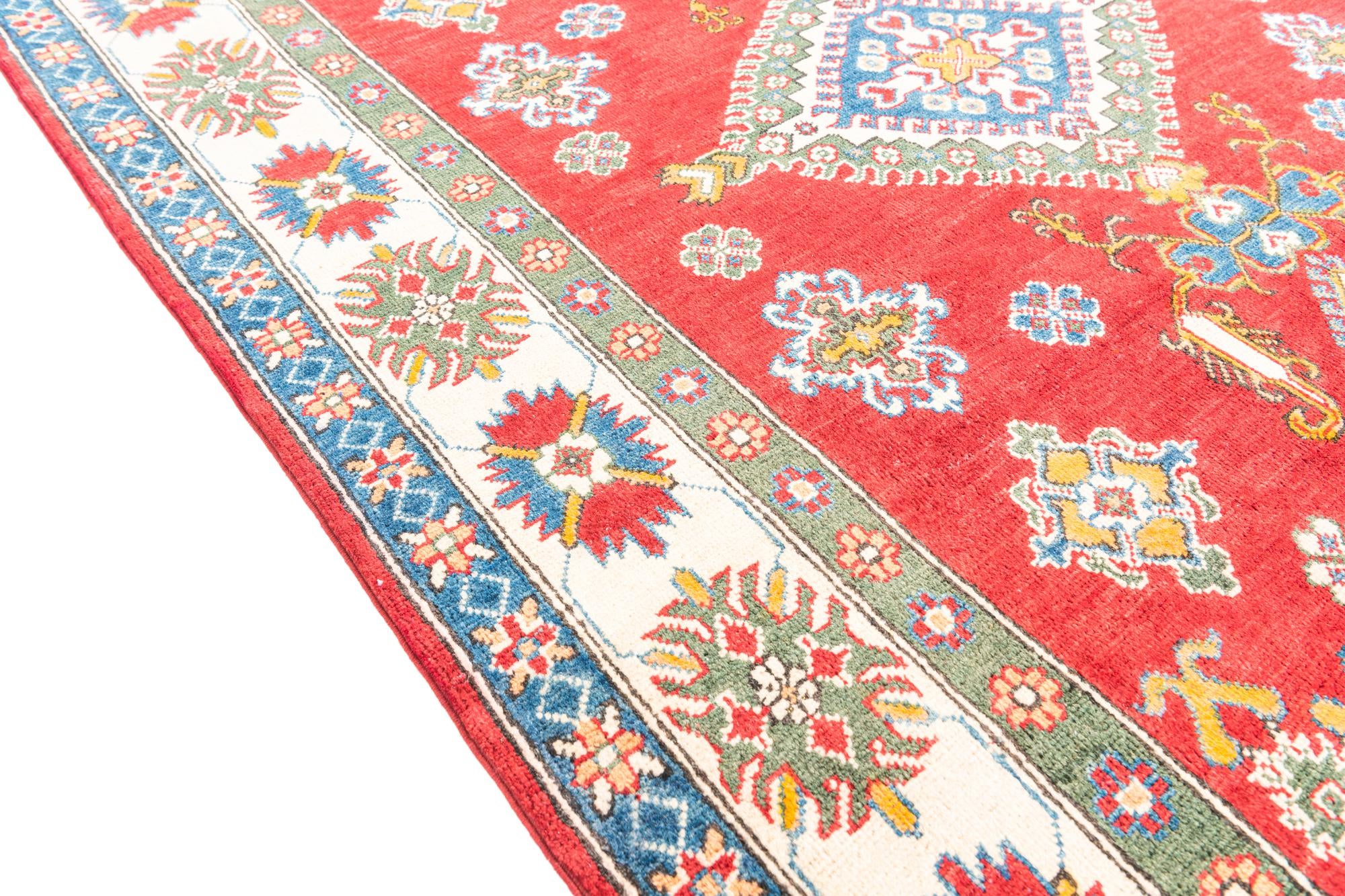 5' x 6' 5 Hand Knotted Kazak Rug