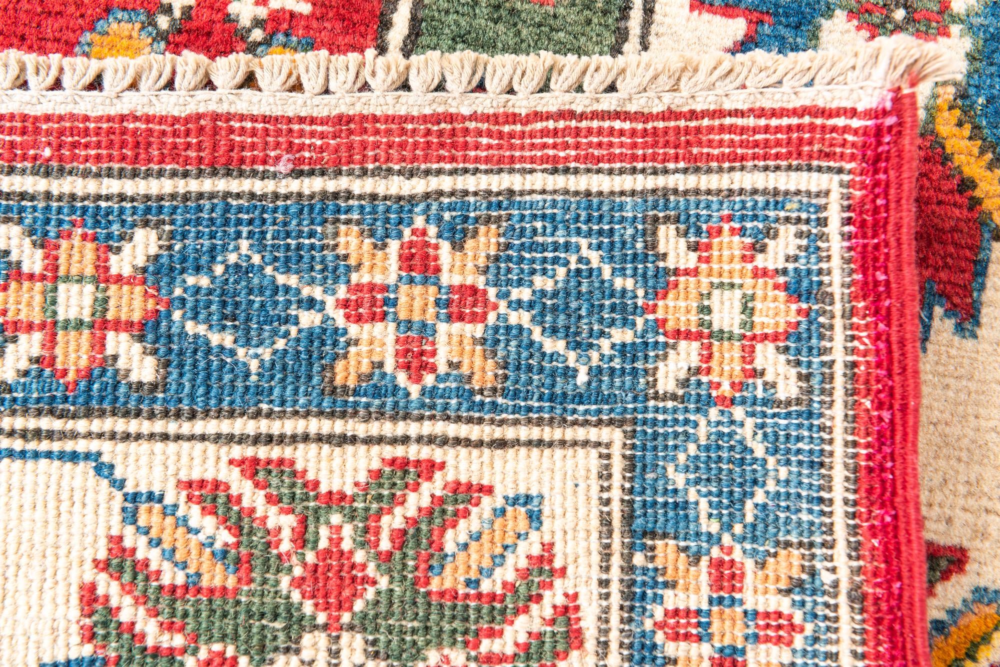 5' x 6' 5 Hand Knotted Kazak Rug