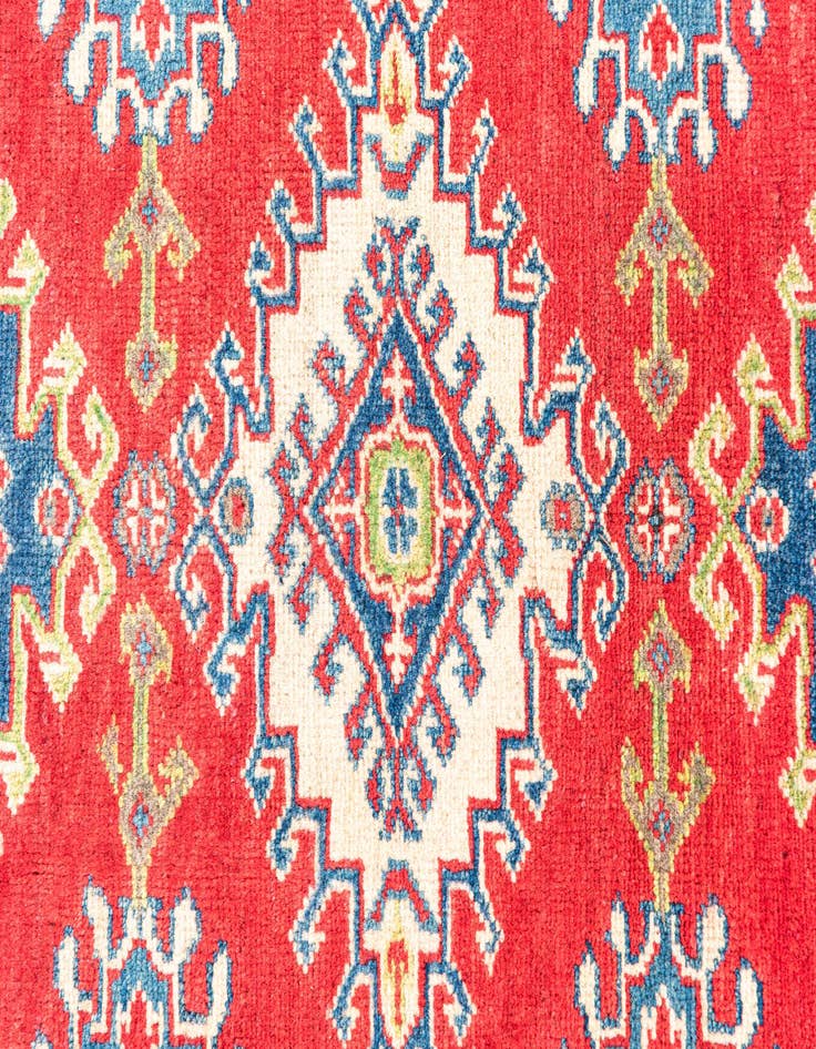 Detail image of 4' 10 x 6' 6  Hand Knotted Kazak Rug