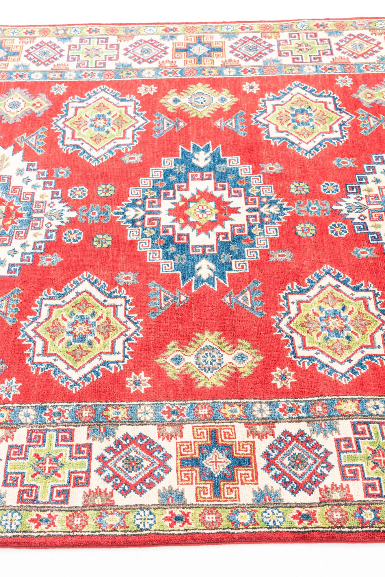 5' x 6' 9 Hand Knotted Kazak Rug