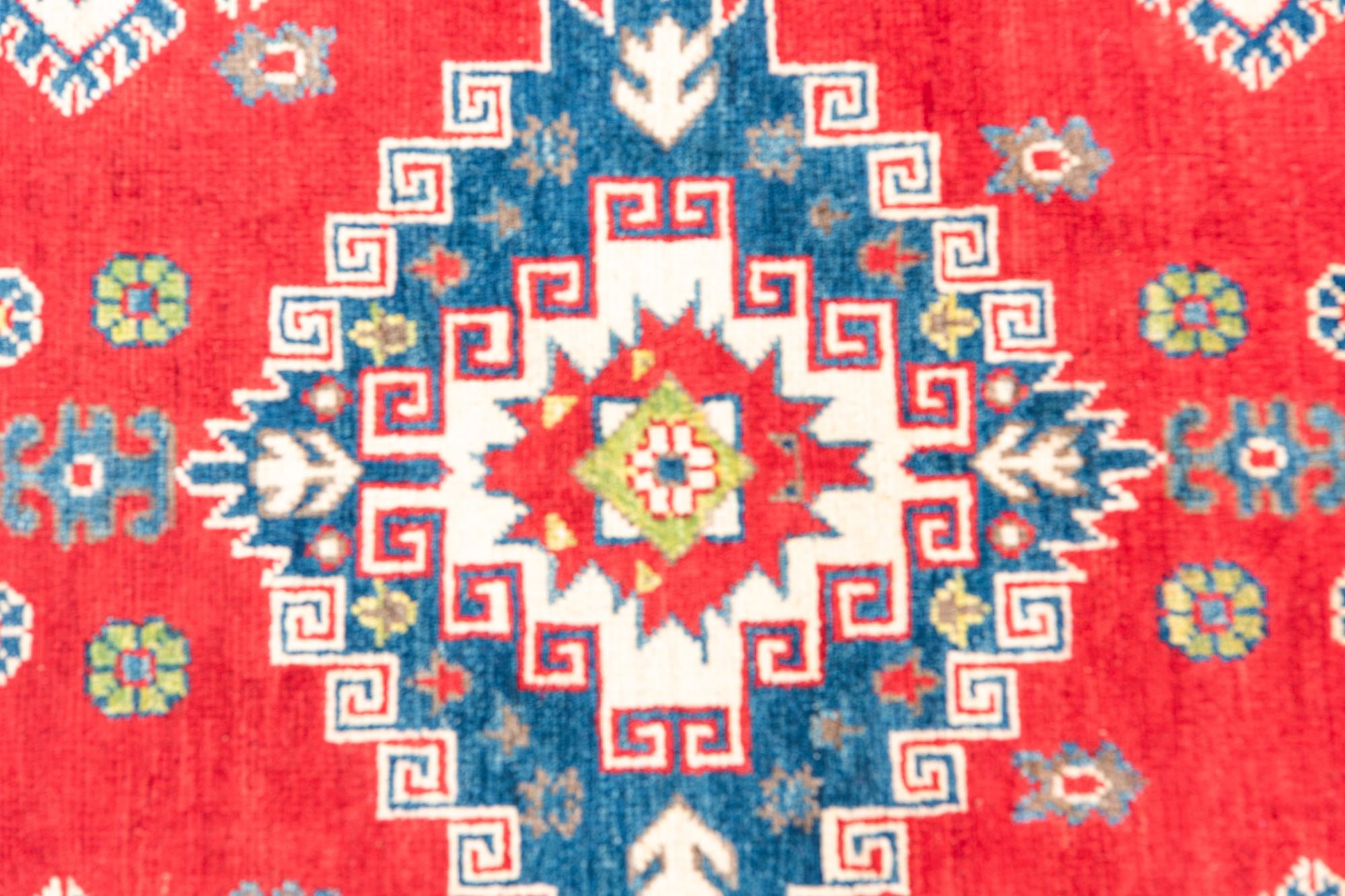 5' x 6' 9 Hand Knotted Kazak Rug