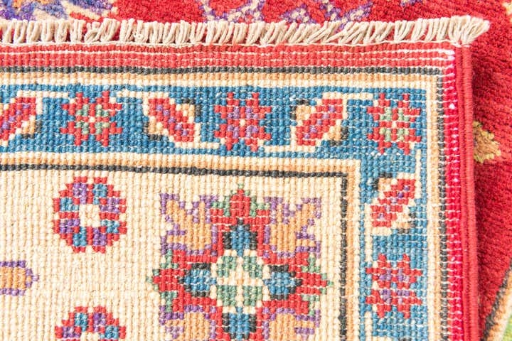 5' x 7' Hand Knotted Kazak Rug