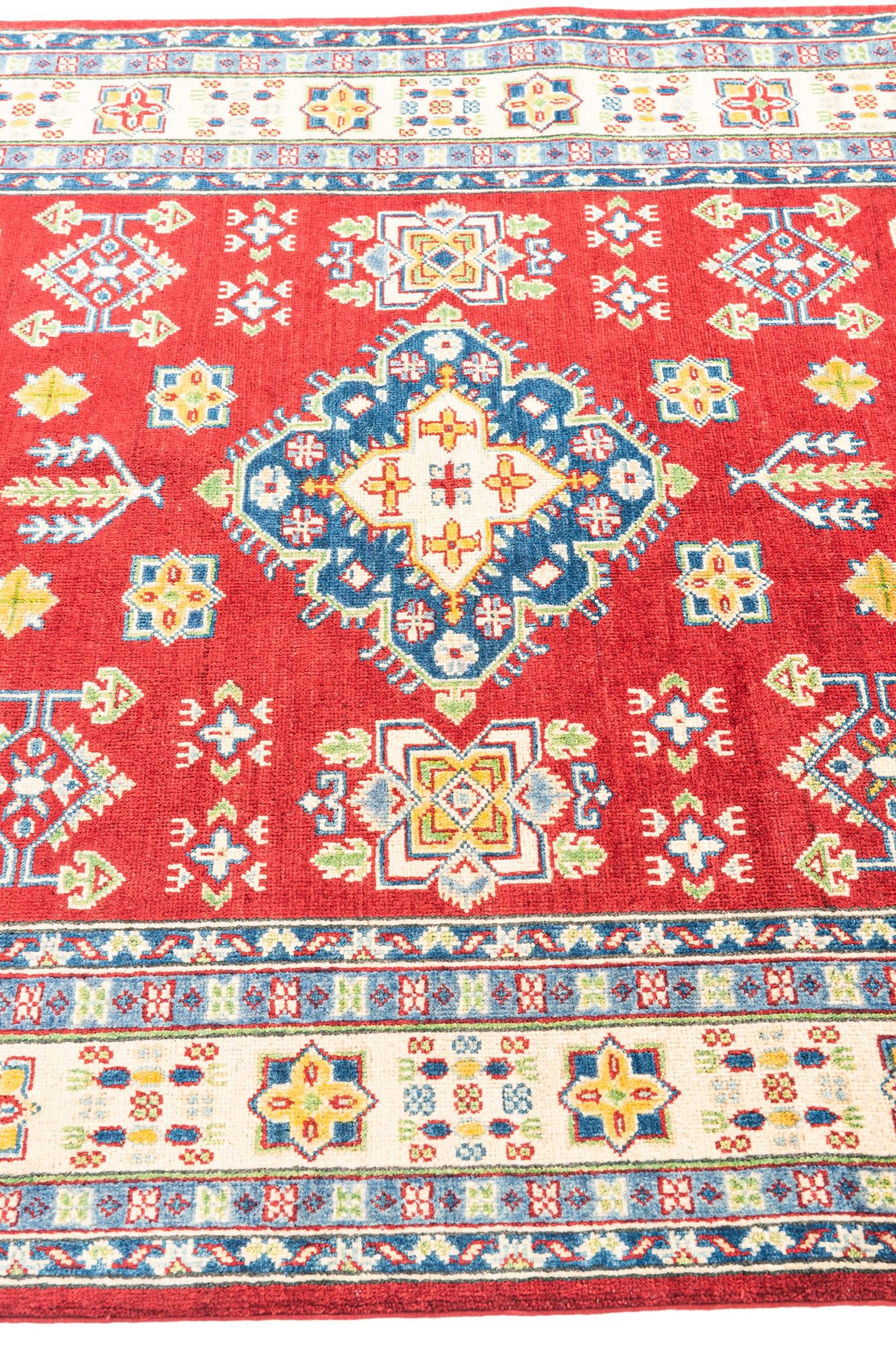 5' x 6' 6 Hand Knotted Kazak Rug