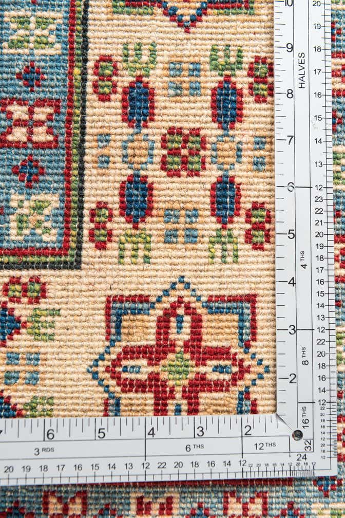 5' x 6' 6 Hand Knotted Kazak Rug
