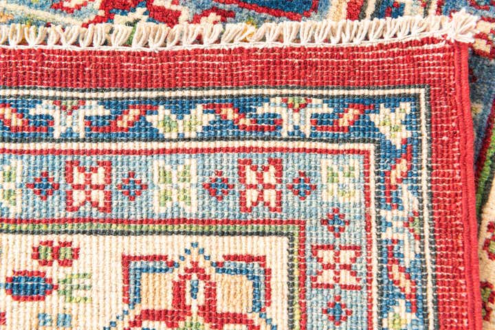 5' x 6' 6 Hand Knotted Kazak Rug