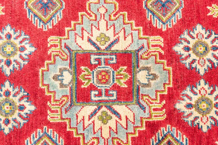 4' 10 x 7' 4 Hand Knotted Kazak Rug