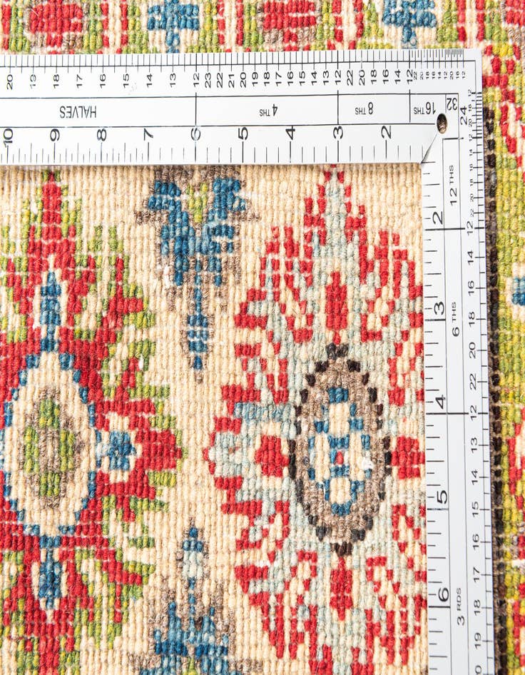 Detail image of 4' 10 x 7' 4 Hand Knotted Kazak Rug