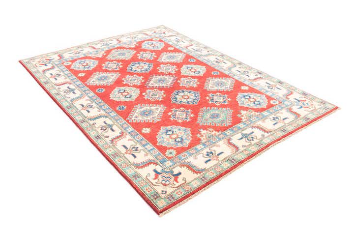 5' x 6' 9 Hand Knotted Kazak Rug